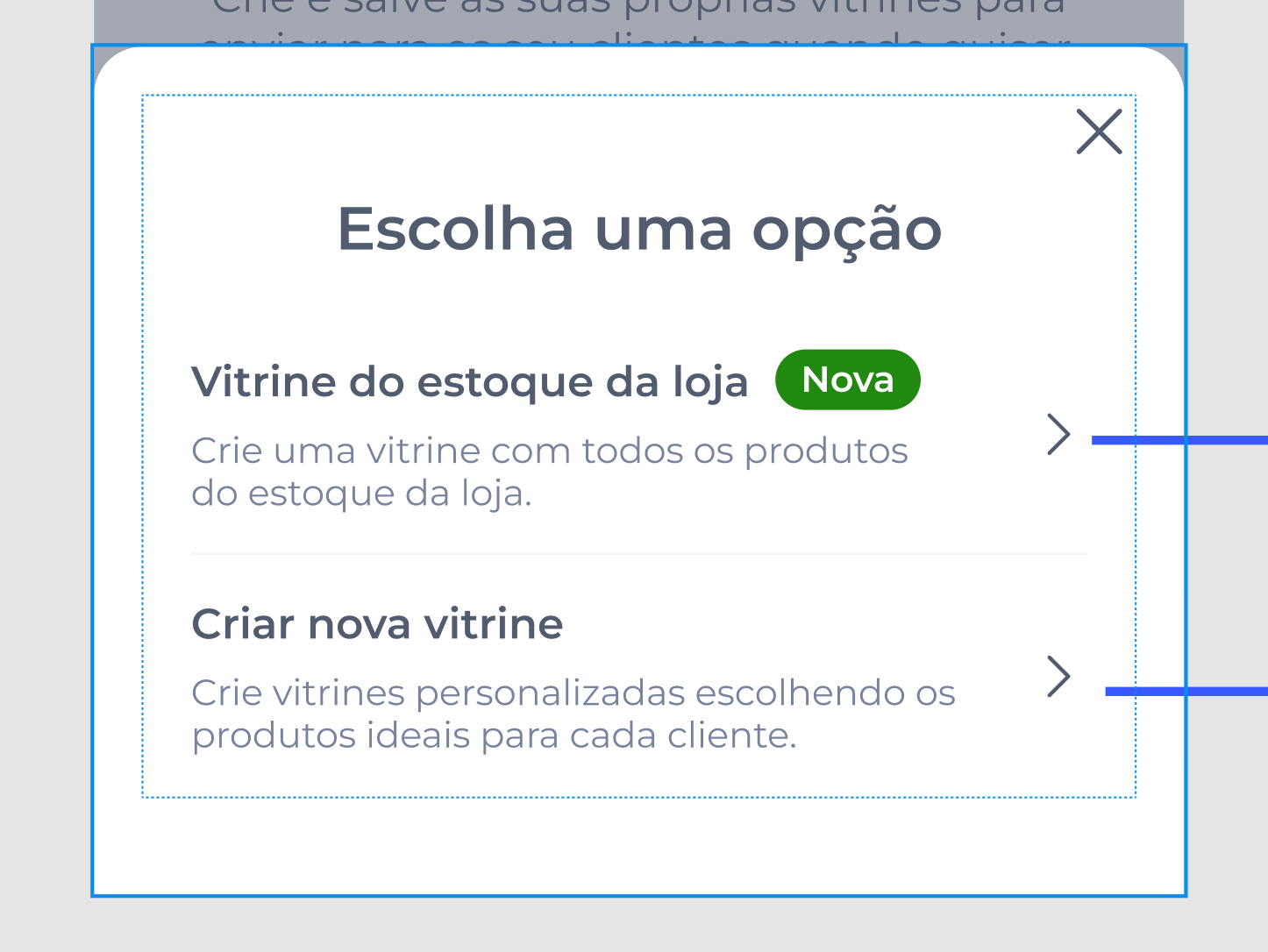 Nova modal
